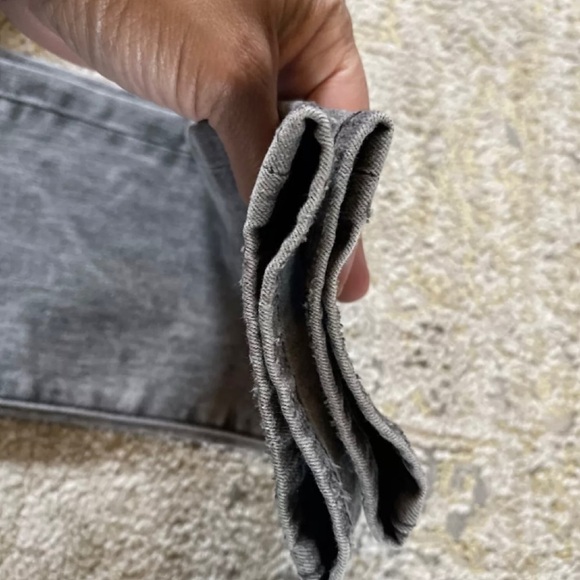 Dittos Size 27 Gray Black Jeggings Mid Rise Jeans Preowned - Picture 7 of 7